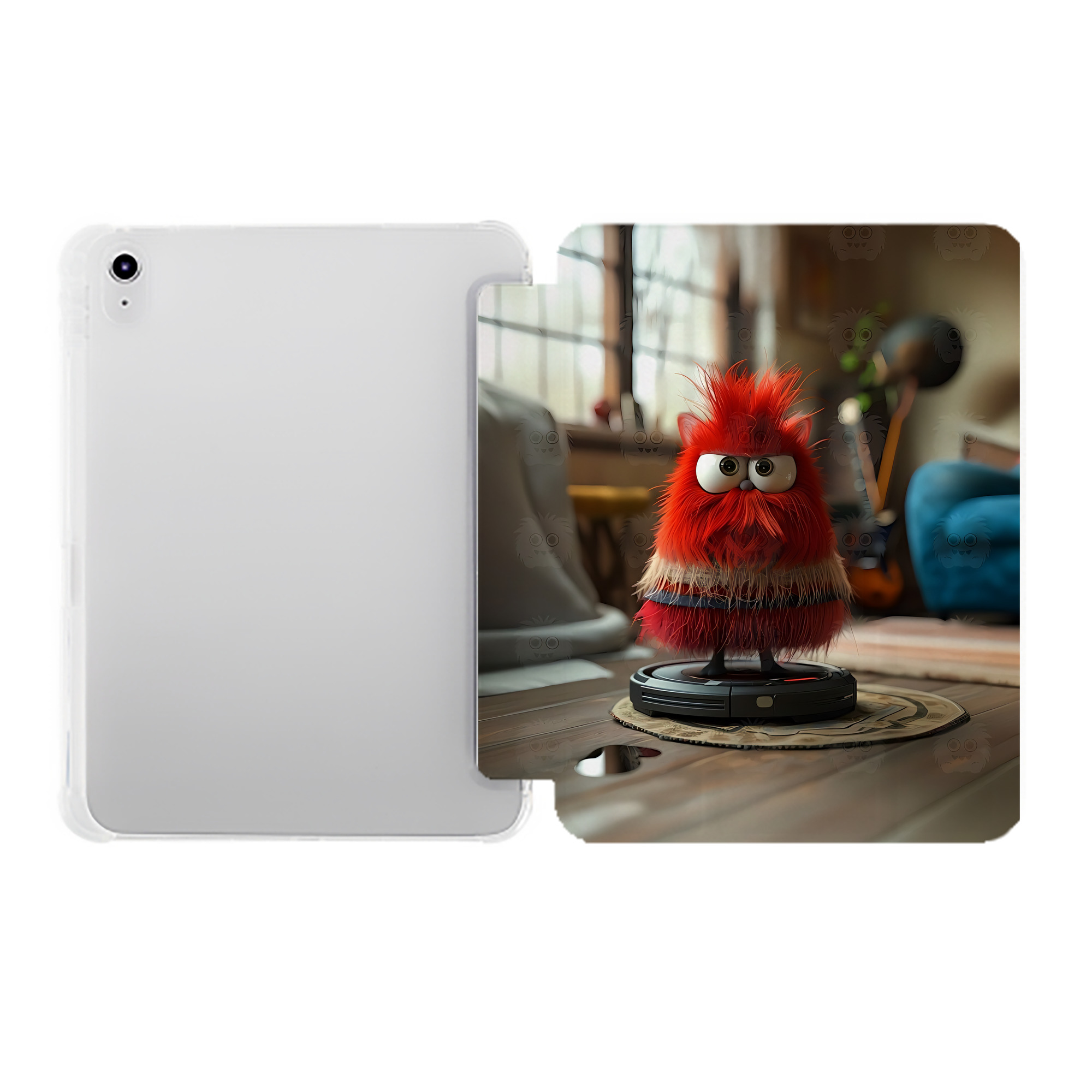 （画像用） Angry Birds アングリーバード IPad ケース ペン収納付き 三つ折りスタンド PUレザー×シリコン 対応機種9.5/10.5/10.9インチ
